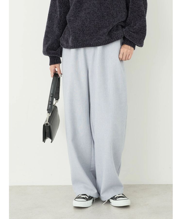 earth music&ecology「ヘリンボーンパンツ」|その他|Light Gray