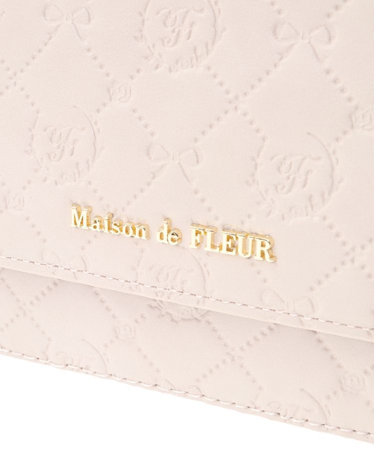 Maison de FLEUR「モノグラムカブセショルダーバッグ」|ショルダー・メッセンジャー|