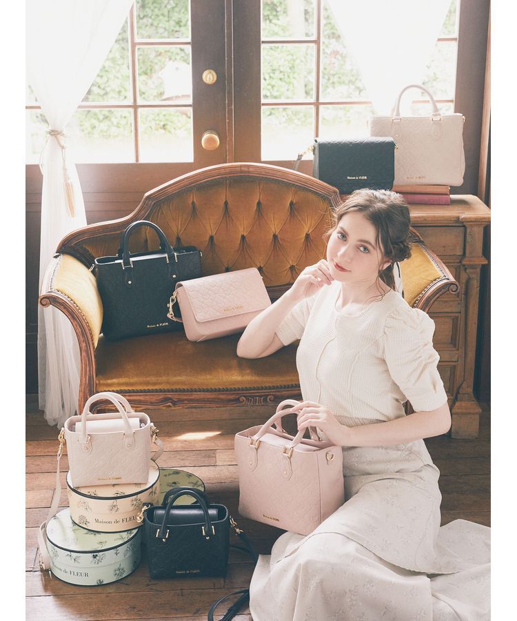 Maison de FLEUR「モノグラムカブセショルダーバッグ」|ショルダー・メッセンジャー|