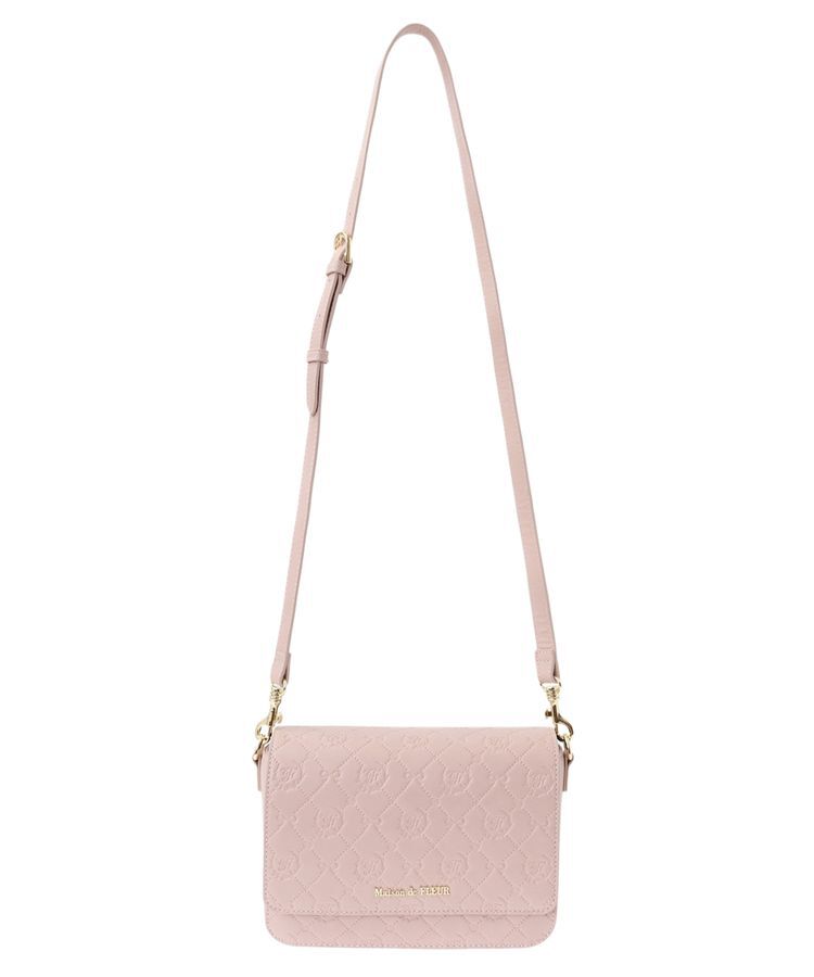 Maison de FLEUR「モノグラムカブセショルダーバッグ」|ショルダー・メッセンジャー|