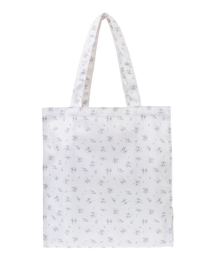 Maison de FLEUR「フラワープリントスクエアトートバッグ」|トートバッグ|