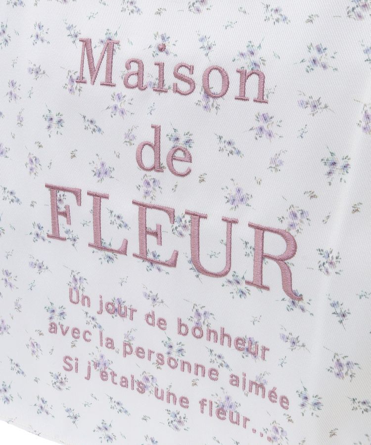 Maison de FLEUR「フラワープリントスクエアトートバッグ」|トートバッグ|