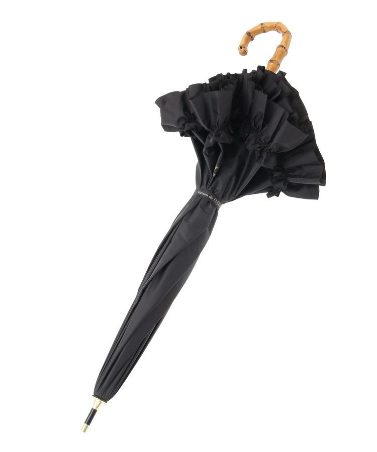Maison de FLEUR「遮光&UV CUT フリル傘」|傘|