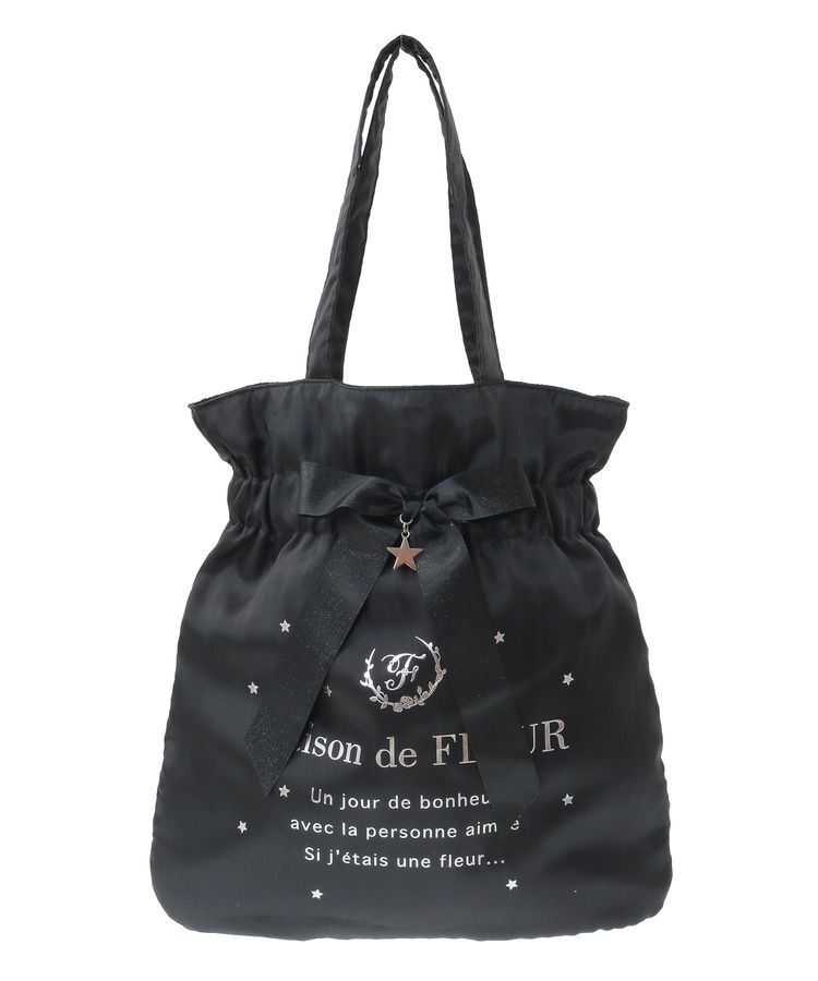 Maison de FLEUR「スターシャイニーリボントートバッグ」|トートバッグ|