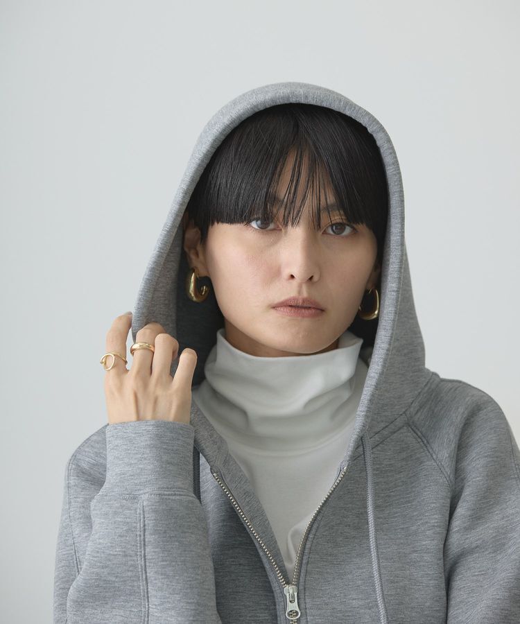 AMERICAN HOLIC「ダンボールポンチZIPパーカー」|カーディガン|