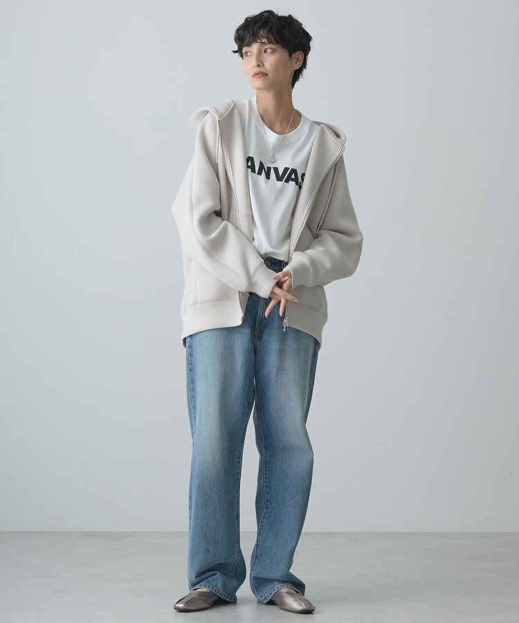 AMERICAN HOLIC「ダンボールポンチZIPパーカー」|カーディガン|