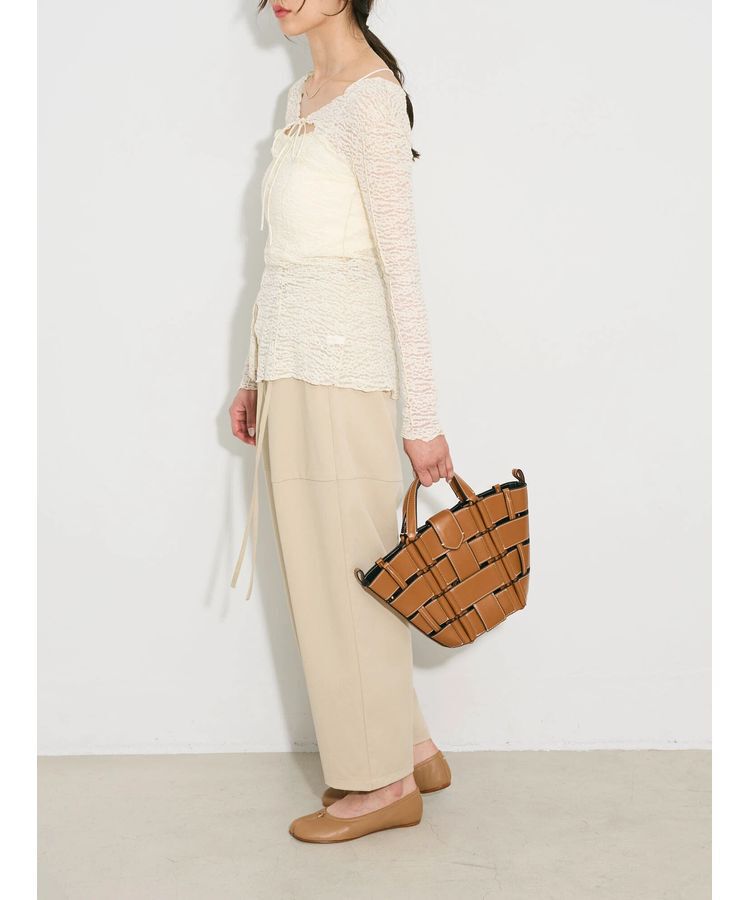 AnriettMusee「デザイン切替カーブパンツ」|その他|