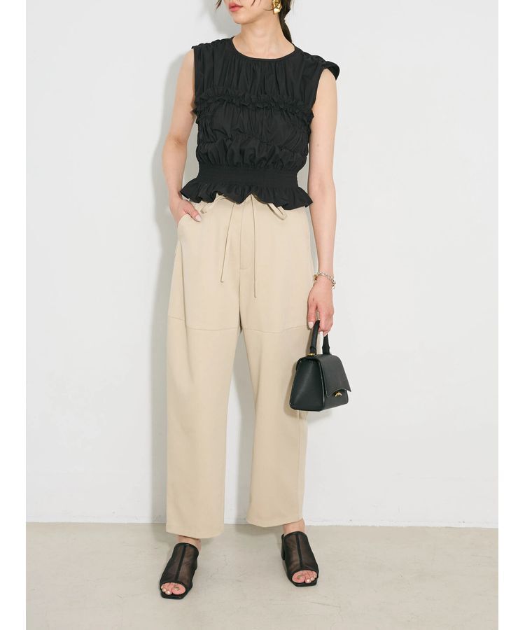 AnriettMusee「デザイン切替カーブパンツ」|その他|