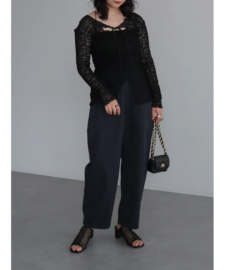 AnriettMusee「デザイン切替カーブパンツ」|その他|