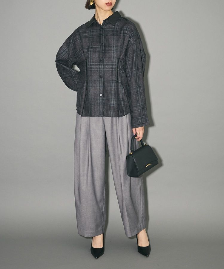 AnriettMusee「サスペンダー付タックパンツ」|その他|