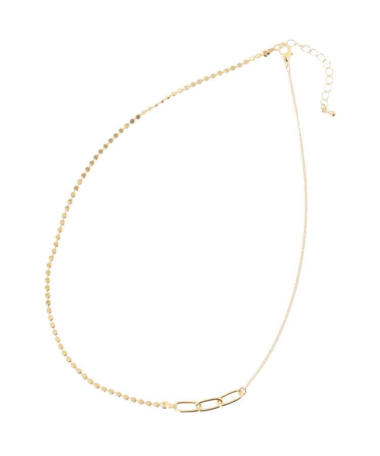 armonia「everywalk.2本セットクラフト調コインネックレス」|ネックレス|