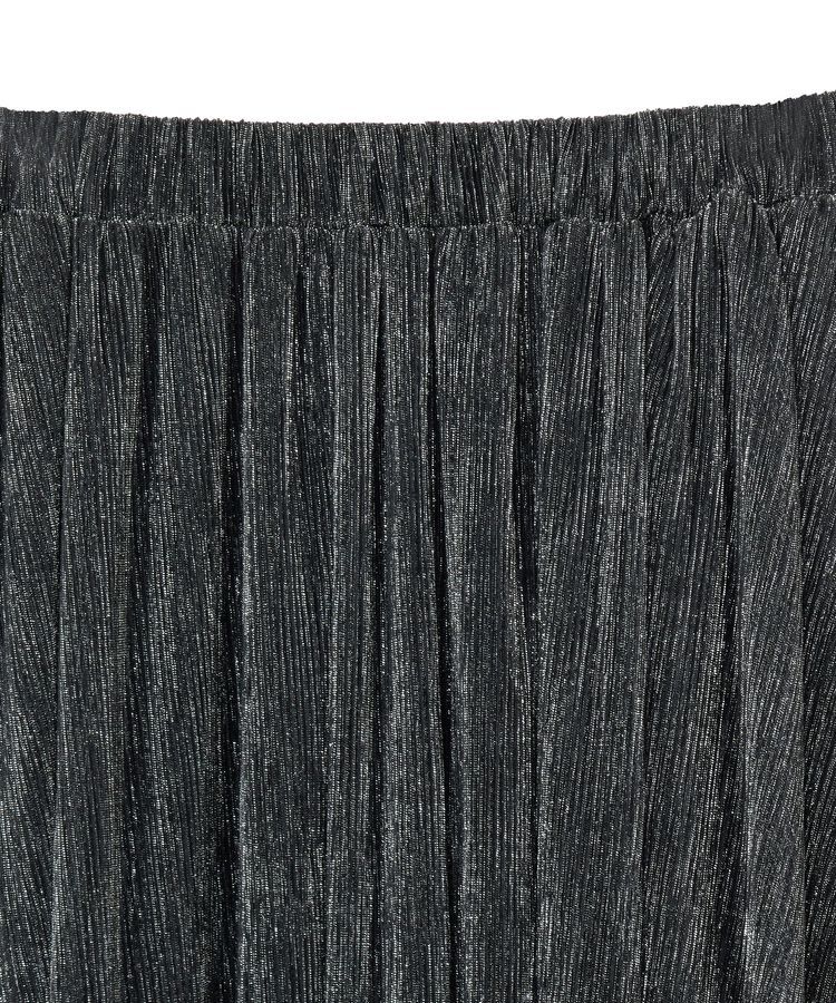 Green Parks「・ELENCARE DUE ラメプリーツスカート」|フレア|