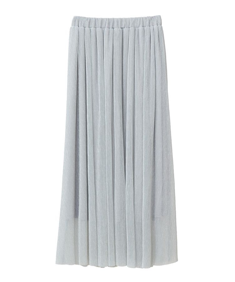 Green Parks「・ELENCARE DUE ラメプリーツスカート」|フレア|