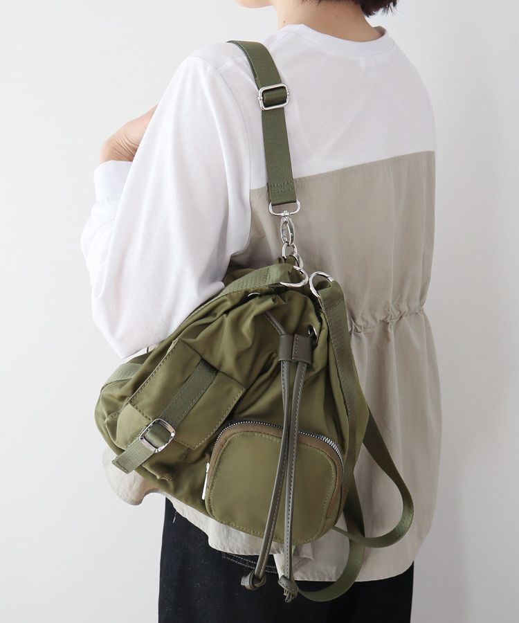 Green Parks「andmikka.マルチウェイポケットリュック」|リュック|