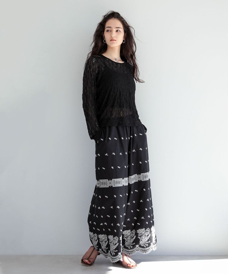 Green Parks「■ESCAR レースロンTEE」|Tシャツ・カットソー|