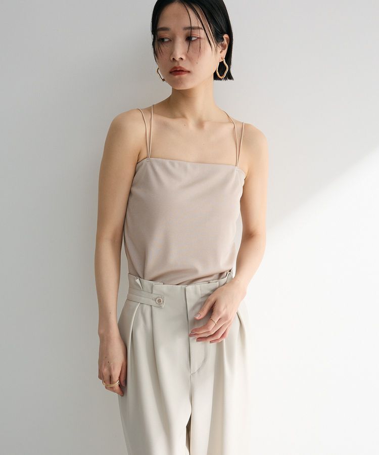 Green Parks「箔プリントカップ付きインナー」|インナー|Light beige