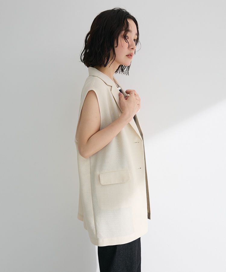 Green Parks「メッシュジレ」|テーラードジャケット|