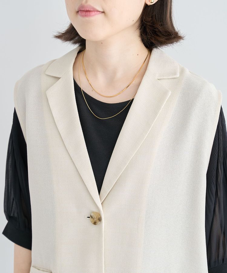 Green Parks「メッシュジレ」|テーラードジャケット|