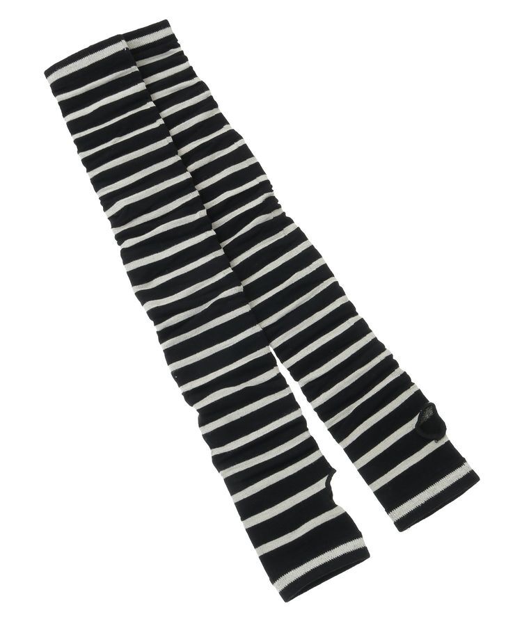 armonia「JAMGARDEN.UVカットボーダーアームカバー」|その他|Black