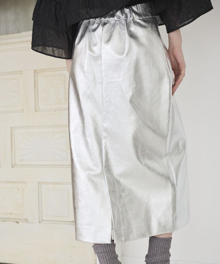GARAGE OF GOOD CLOTHING「【TORRAZZO DONNA】メタリックスカート」|タイト|