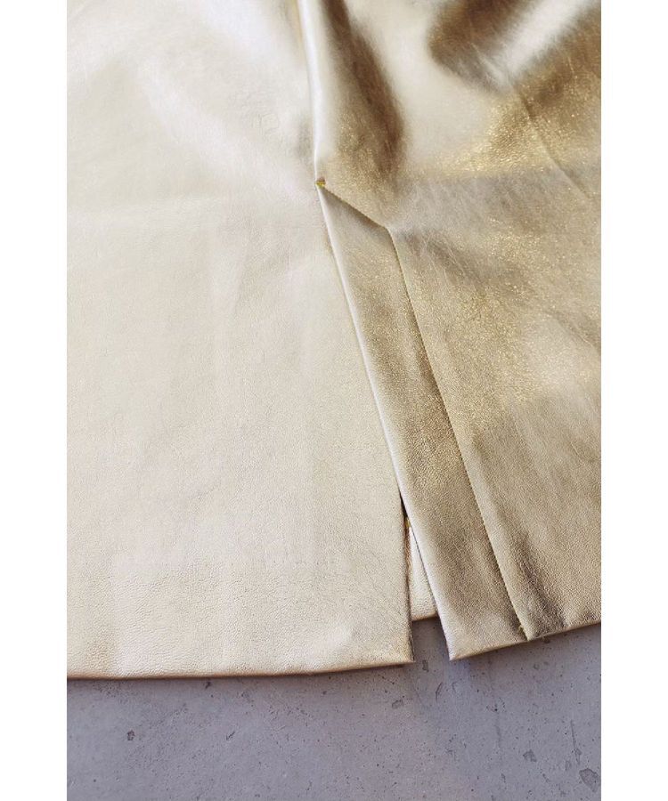 GARAGE OF GOOD CLOTHING「【TORRAZZO DONNA】メタリックスカート」|タイト|