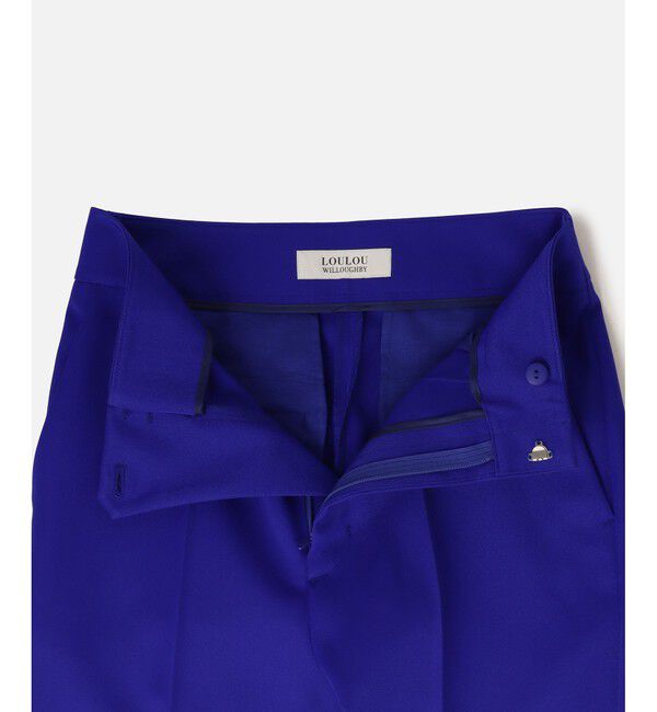 LOULOU WILLOUGHBY「【LOULOU WILLOUGHBY】ハイウエストツイルテーパードパンツ」|チノ|