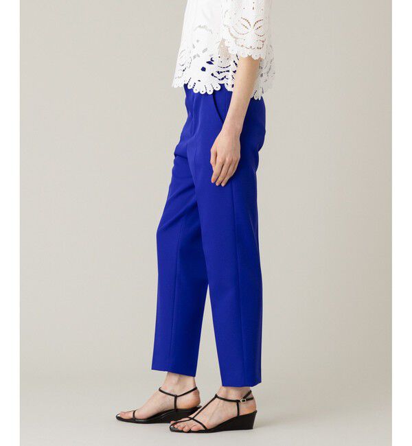 LOULOU WILLOUGHBY「【LOULOU WILLOUGHBY】ハイウエストツイルテーパードパンツ」|チノ|