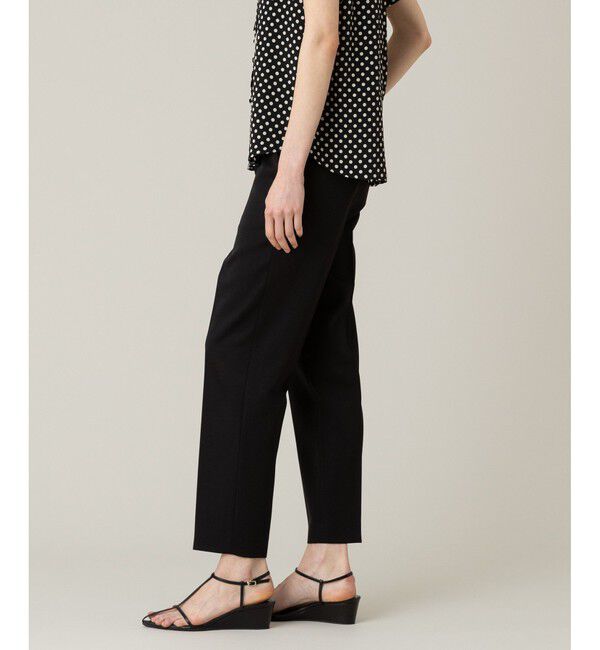 LOULOU WILLOUGHBY「【LOULOU WILLOUGHBY】ハイウエストツイルテーパードパンツ」|チノ|