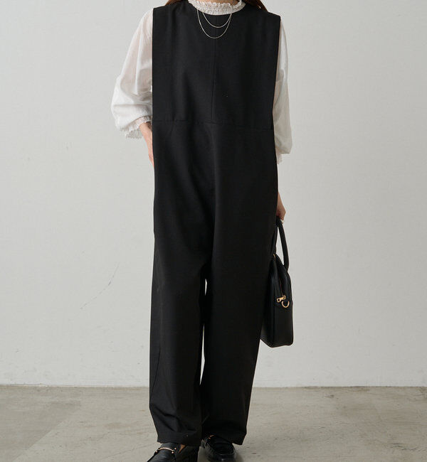  「襟袖レースプチハイネックブラウス」|プルオーバー|