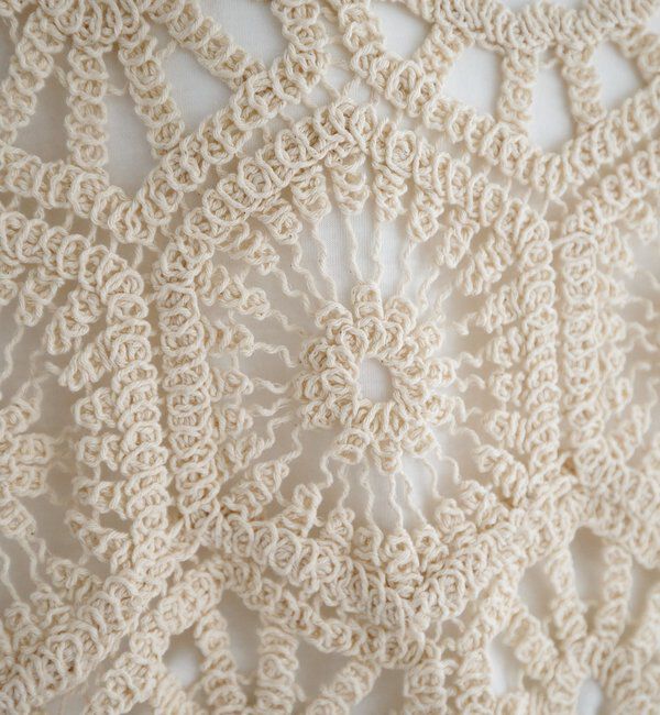  「【25AW】カギ針編み風ビスチェ」|ニット・セーター|