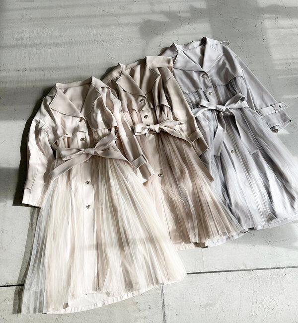  「チュールトレンチコート」|その他|