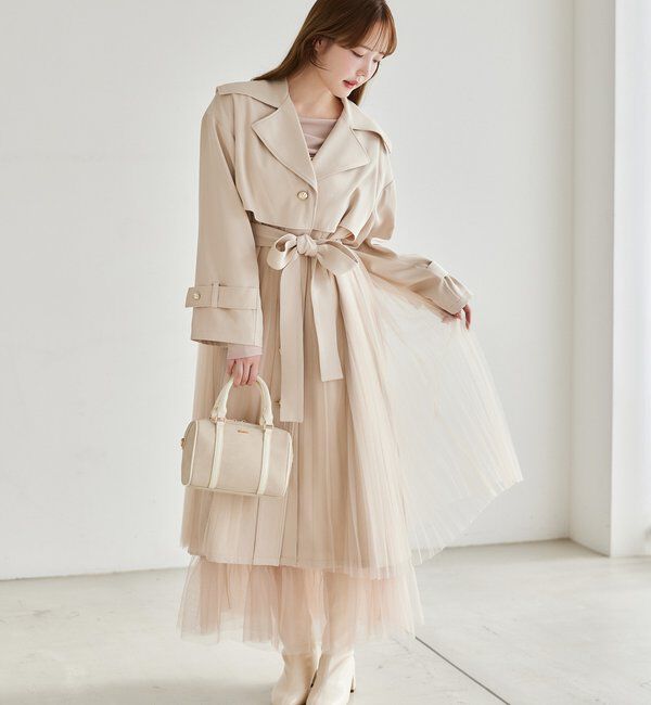  「チュールトレンチコート」|その他|