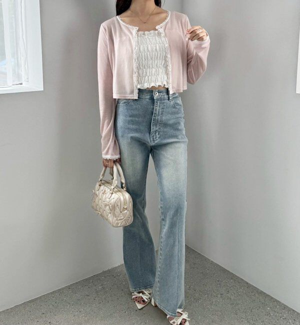  「【リバイバル】リボンビジューボストンバッグ」|ショルダー・メッセンジャー|