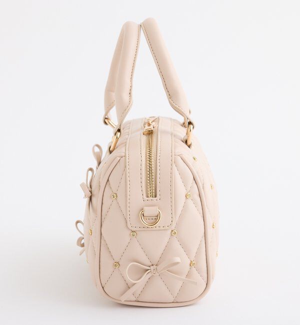  「【リバイバル】リボンビジューボストンバッグ」|ショルダー・メッセンジャー|