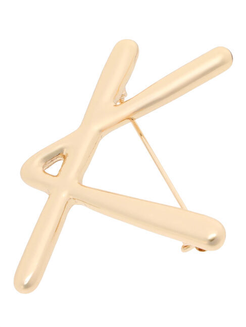 Te chichi「イニシャルブローチK」|その他|