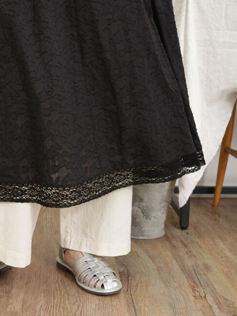 Samansa Mos2「【Sサイズ / WEB限定】レースパッチワークワンピース」|ワンピース|