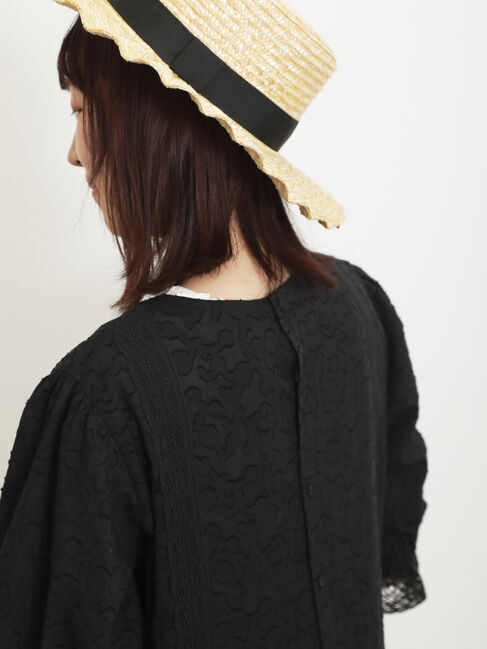 Samansa Mos2「【Sサイズ / WEB限定】レースパッチワークワンピース」|ワンピース|