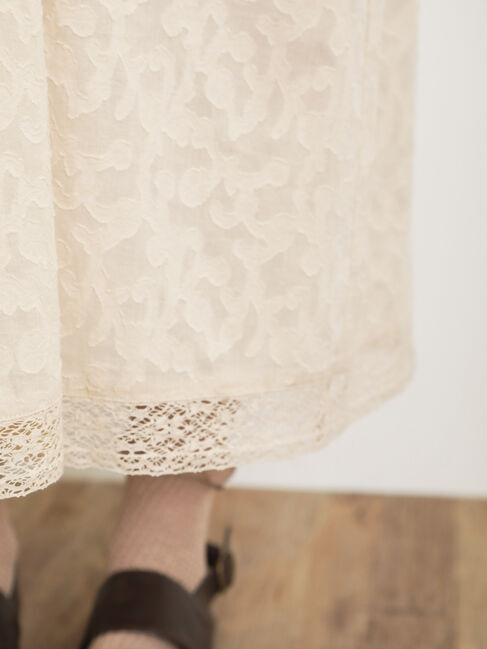 Samansa Mos2「【Sサイズ / WEB限定】レースパッチワークワンピース」|ワンピース|