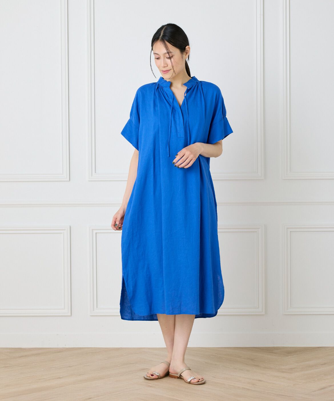 DAY by DAY it&rsquo;s international「リネンギャザーワンピース」|ワンピース|