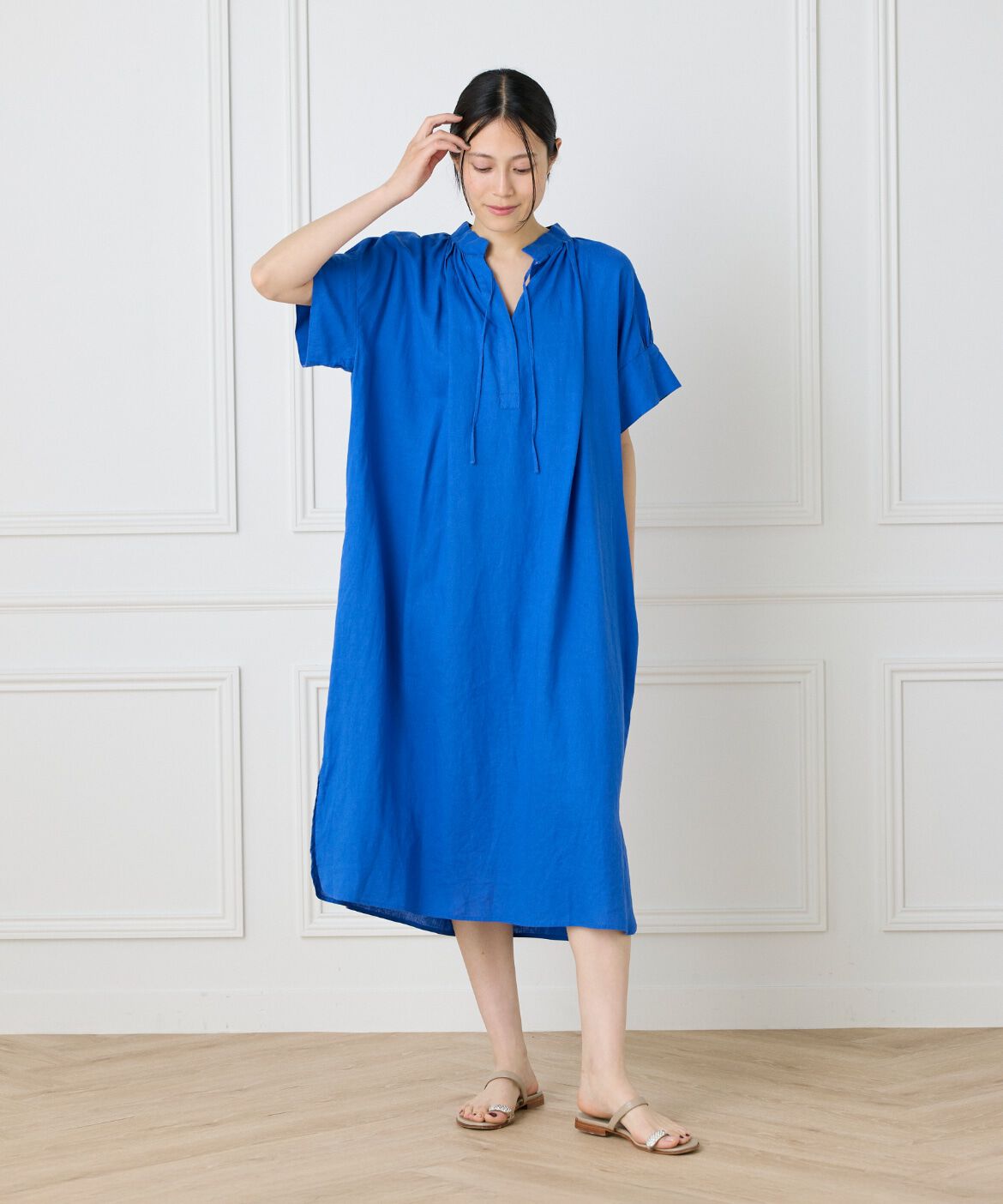 DAY by DAY it&rsquo;s international「リネンギャザーワンピース」|ワンピース|