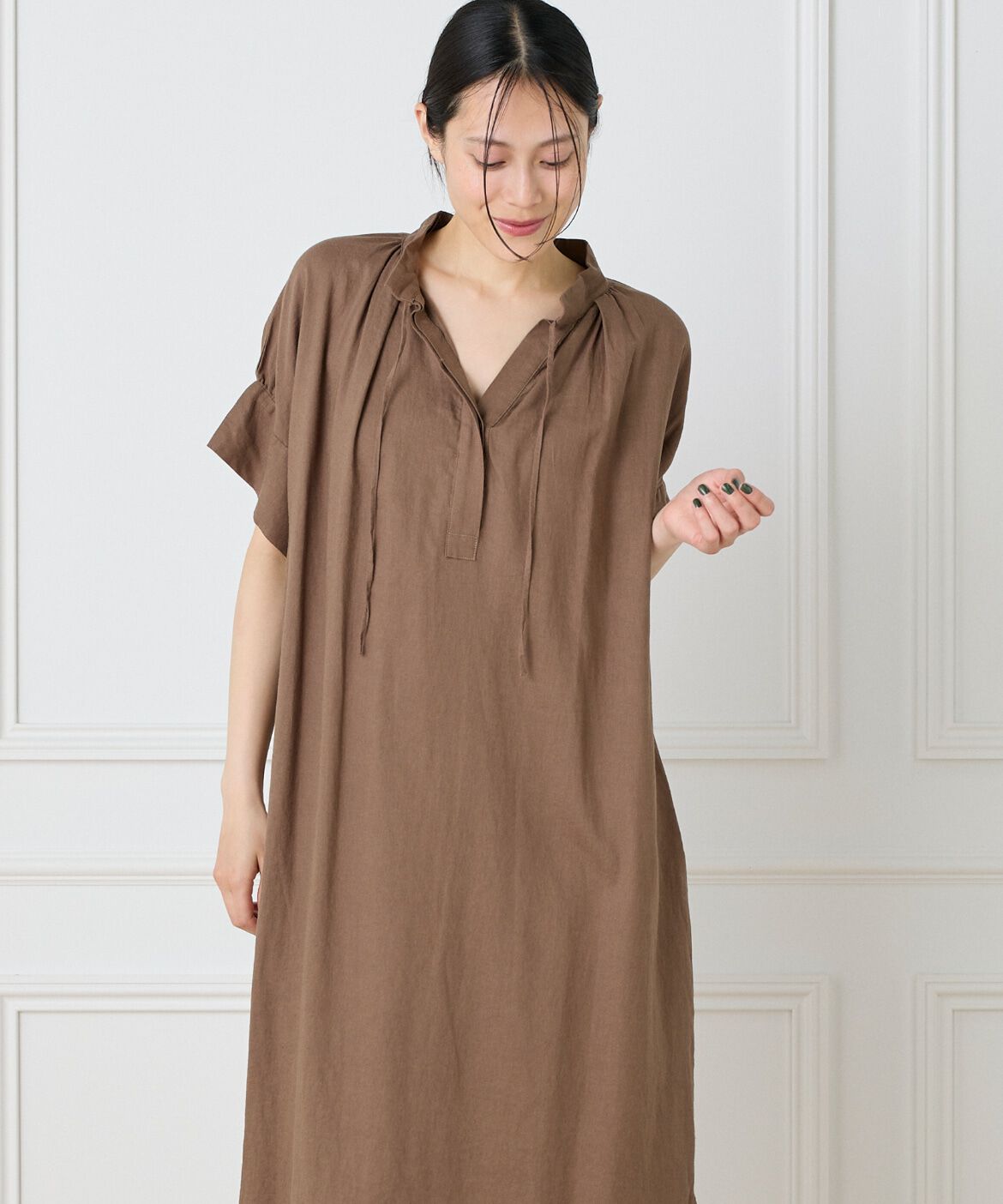 DAY by DAY it&rsquo;s international「リネンギャザーワンピース」|ワンピース|