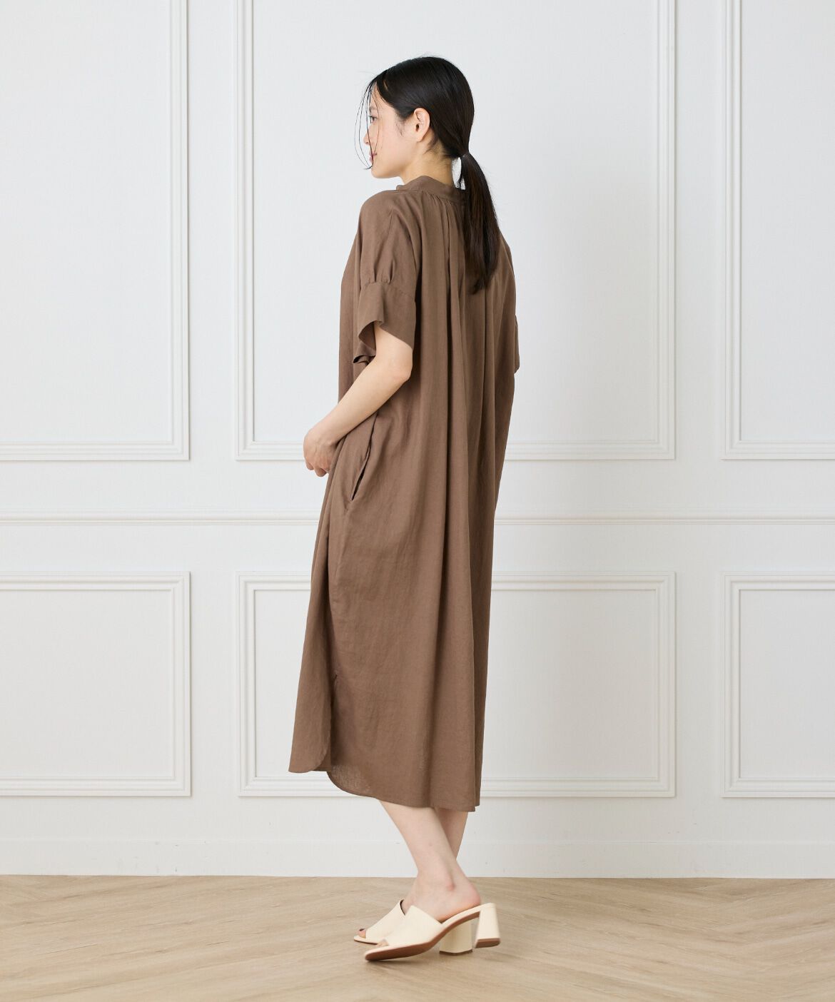 DAY by DAY it&rsquo;s international「リネンギャザーワンピース」|ワンピース|