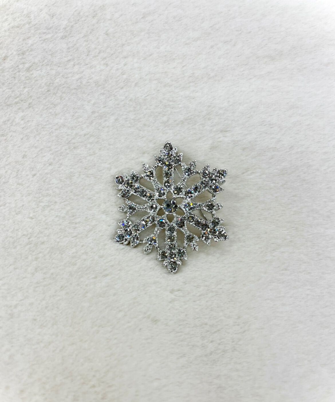 Maglie le cassetto「スノーブローチ」|ブローチ・コサージュ|