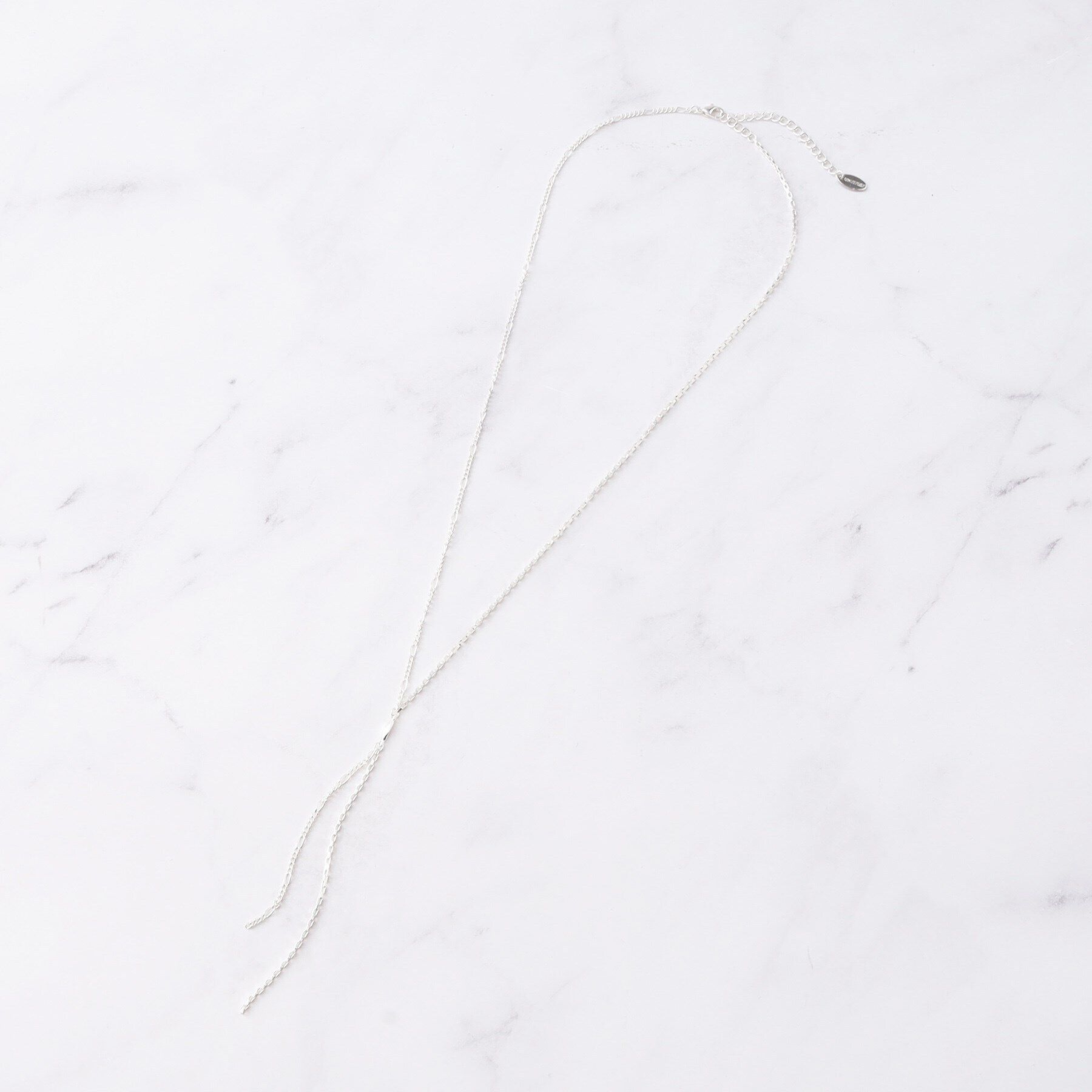 UNTITLED「Y字ミックスチェーンネックレス」|ネックレス|