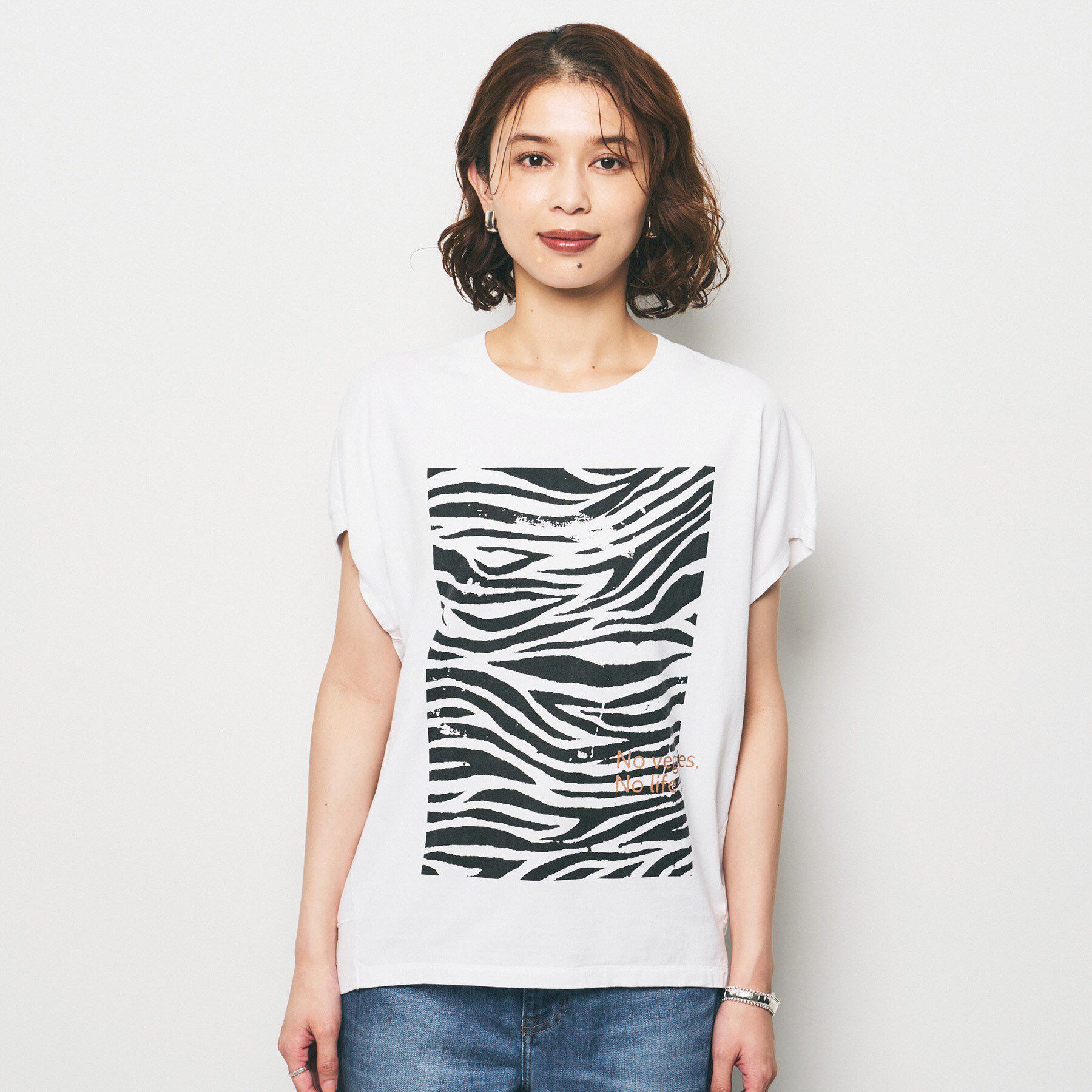 UNTITLED「【Munich】ゼブラプリントプルオーバー」|Tシャツ・カットソー|