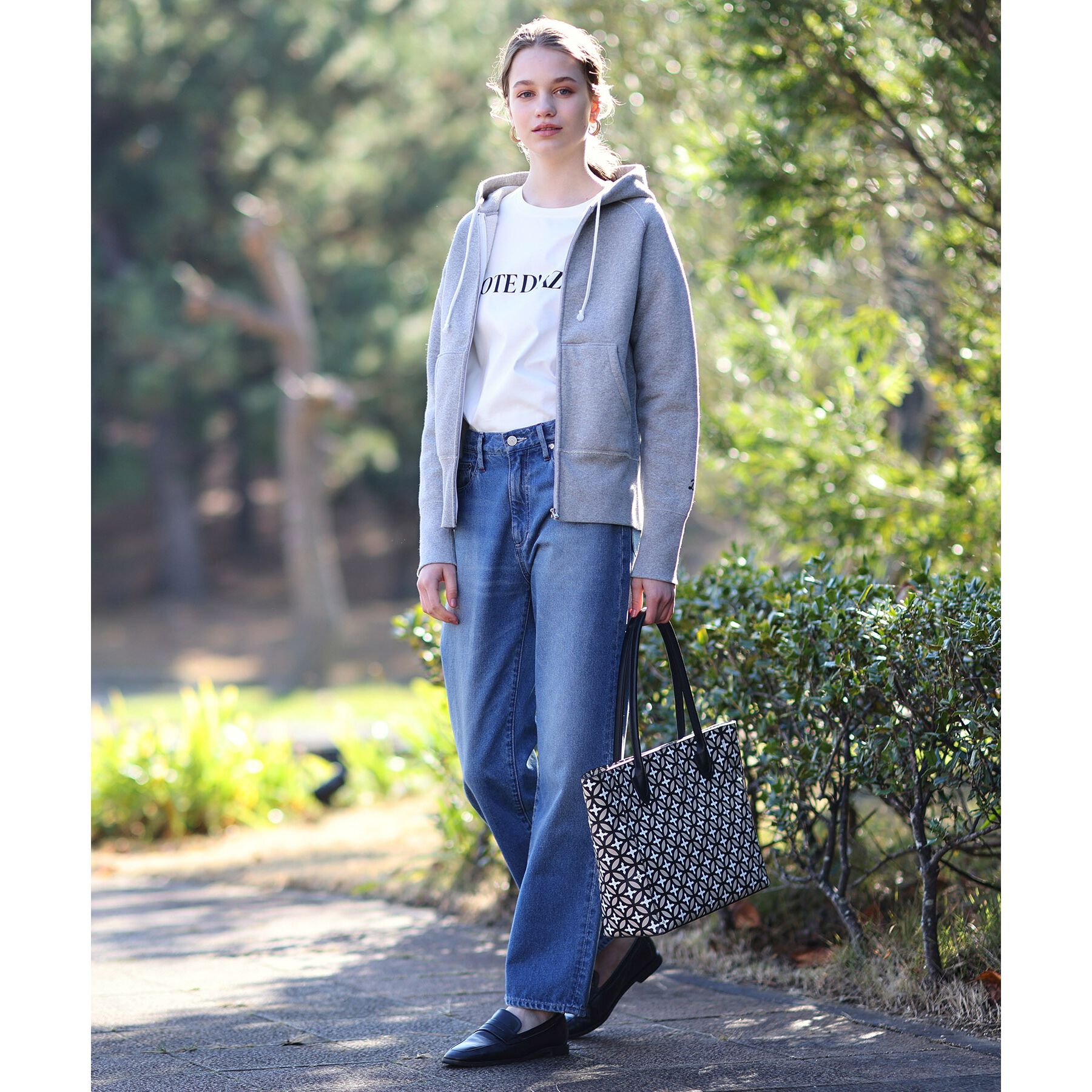 DRESSTERIOR「デキシー吊裏毛ジップアップパーカ」|パーカー|