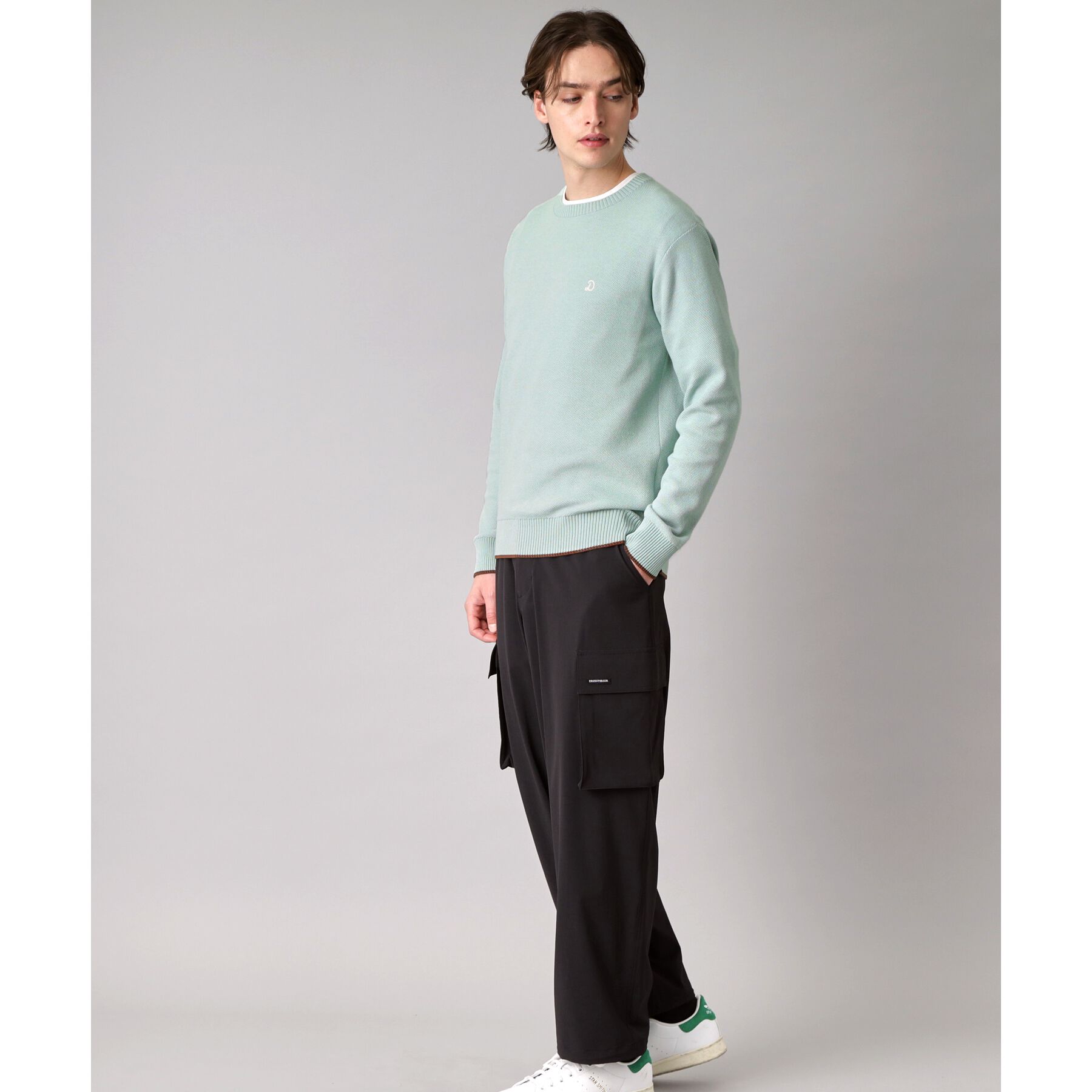 DRESSTERIOR「鹿の子クルーネックニット」|ニット・セーター|