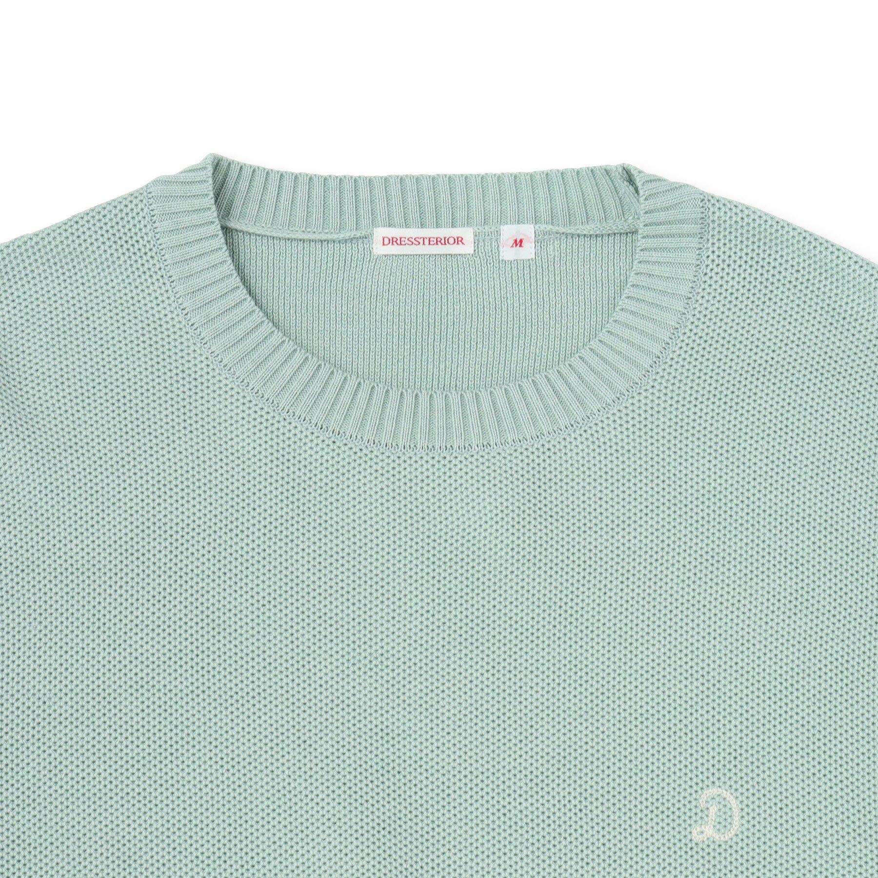 DRESSTERIOR「鹿の子クルーネックニット」|ニット・セーター|