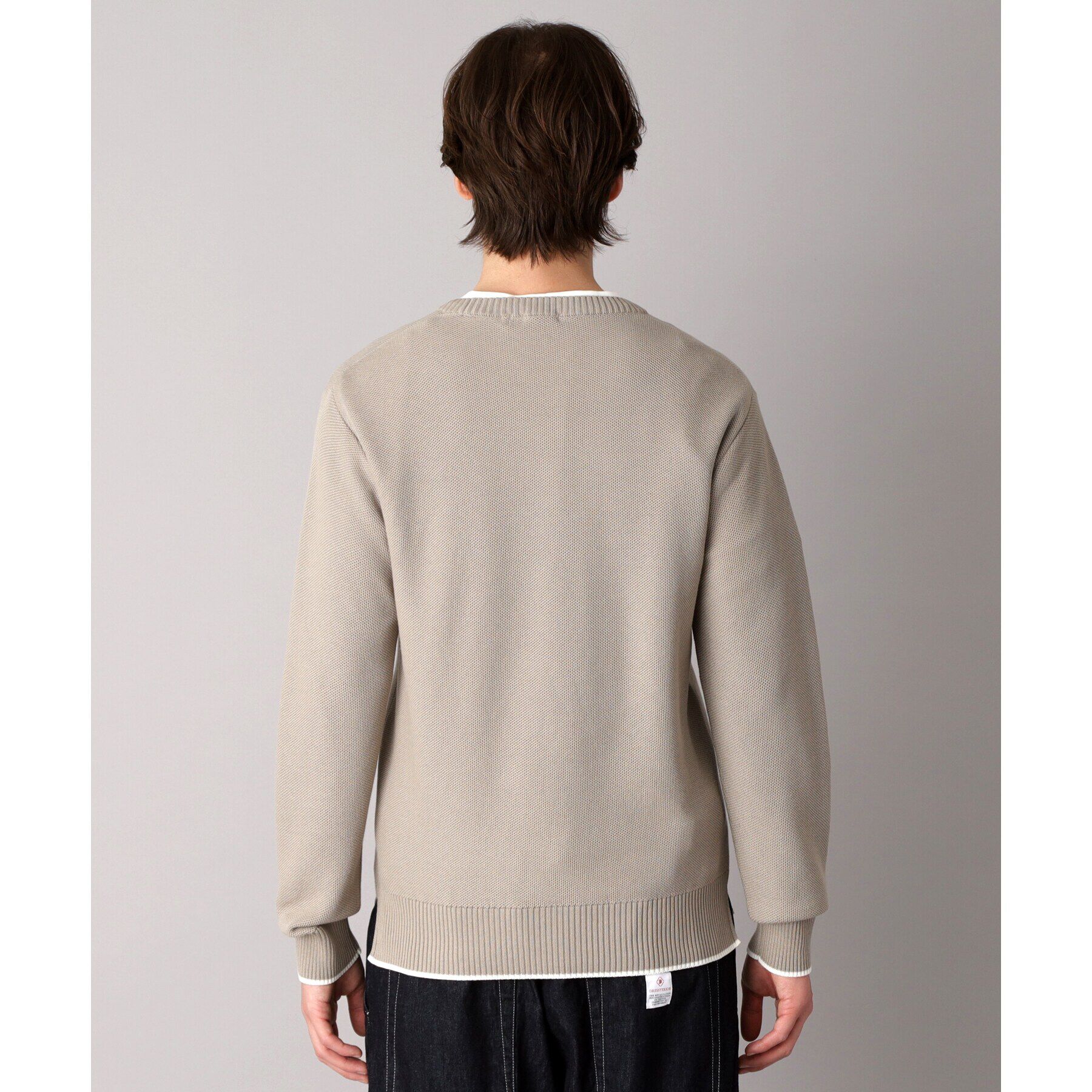 DRESSTERIOR「鹿の子クルーネックニット」|ニット・セーター|