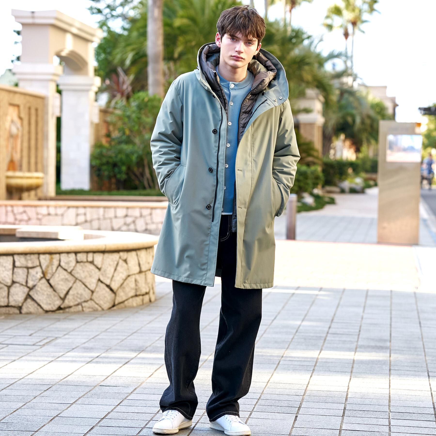 DRESSTERIOR「【3WAY/撥水素材/インナー付/Safari12月号/Begin12月号掲載】3WAYダウンコート」|ダウン|